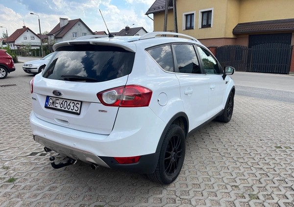 Ford Kuga cena 41500 przebieg: 191067, rok produkcji 2011 z Szamocin małe 92